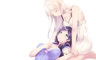 Romanticism aliceprin dolls 2girls greeneyes - a doll free wallpaper