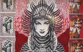 Woman crown wall painting images - tristan eaton free wallpaper