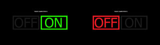 Black background off on colored - ƒ 1. free wallpaper