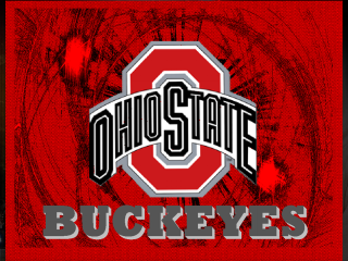 Ohio state buckeyes logo red - free sports wallpaper