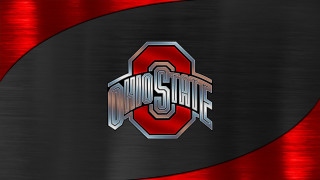 Ohio state red black silver - a silver free wallpaper