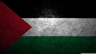 Flag painted wall black background - the bottom of the flag free wallpaper