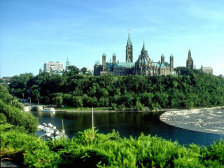Castle hill river city background - dugald sutherland maccoll free wallpaper