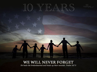 Family holding hands american flag - emotional free wallpaper