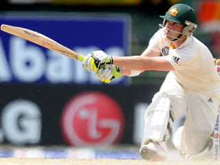 Cricket man white uniform batting - australian tonalism free wallpaper