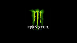 Monster logo green lights energy - the middle free wallpaper