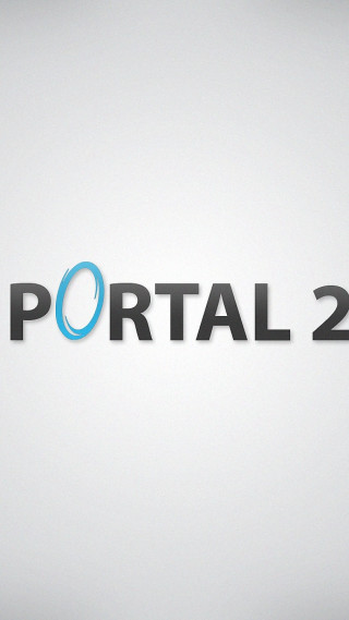 Metal sign blue circle portal - international typographic style free wallpaper