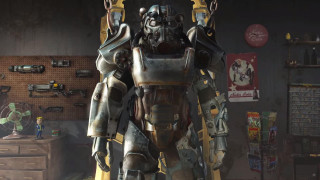 Robot room clock desk background - a robot free wallpaper