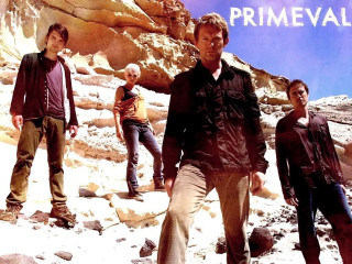Rocky hillside group sign prima - primitivism free wallpaper
