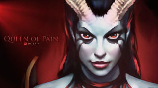 Queen of pain dark fantasy - her face free wallpaper