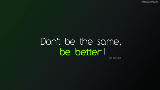 Green black wall quote dont 4 - same free wallpaper