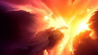 Colorful bird sky background sunburst - colorful free wallpaper