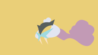 Bird flying shadow face back - a shadow free wallpaper
