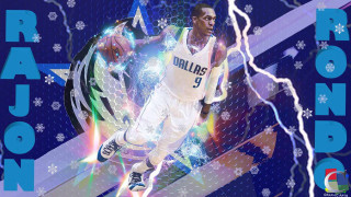 Basketball player running lightning snowflakes - a ball free wallpaper