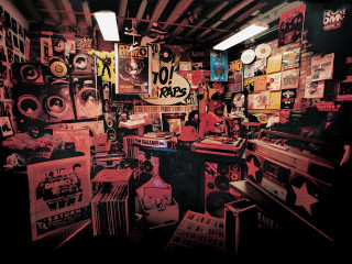 Records posters room floor music - poster free wallpaper