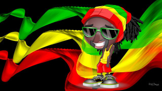 Cartoon person sunglasses hat flag - sunglass and a hat free wallpaper