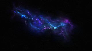 Colorful space stars dust dark - star and dust free wallpaper