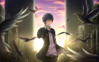 Cedric seaut birds building purple - a pink shirt free wallpaper