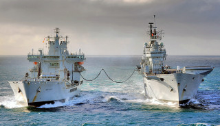 Large ships ocean rope smaller - regionalism free wallpaper