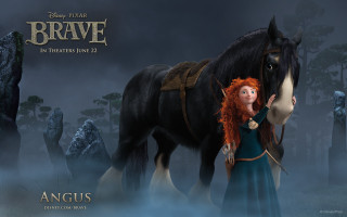 Woman horse foggy forest stone - brave free wallpaper