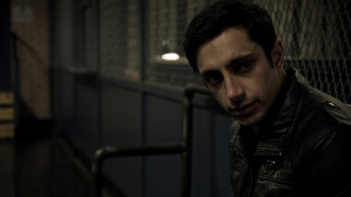 Man black jacket fence serious - a fence free wallpaper