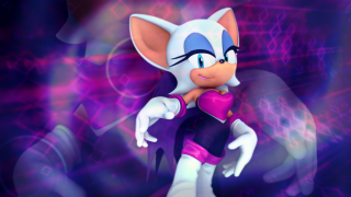 Cartoon character heart purple background - a pink heart free wallpaper