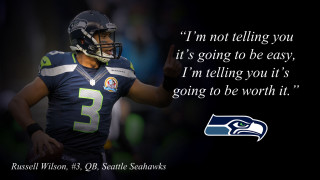 Seattle football player russell wilson - inspirational free wallpaper