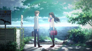 Couple people ocean bird shoulder - aimitsu free wallpaper