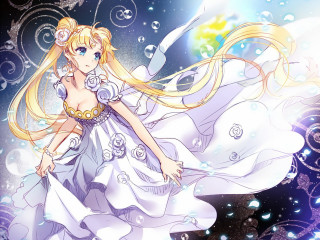 Woman white dress blonde hair - a white dress free wallpaper for desktop