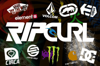 Poster logos colors side image - international typographic style free wallpaper for desktop