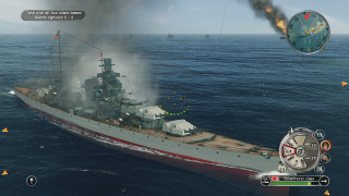 Battleship water clock side - subsurface free wallpaper
