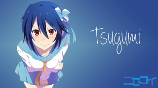 Anime girl blue hair tie 2 - kyoani free wallpaper