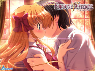 Couple kissing window fortune arrival - a couple kissing in front free wallpaper