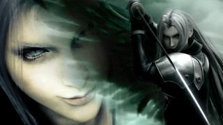Woman sword demon wings shoulder - a matte painting free wallpaper