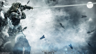 Man sword dark fantasy birds - a sword free wallpaper for desktop
