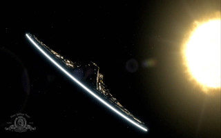 Large object dark sky bright - a large object free wallpaper