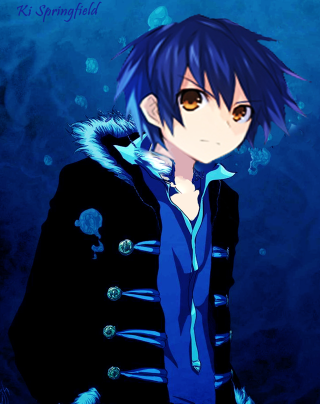 Blue hair eizan kikukawa fur - eizan kikukawa free wallpaper