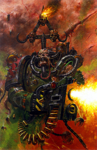 Warhammer fireball man gun painting - a gun free wallpaper