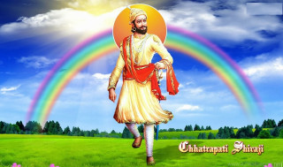 Man white outfit field rainbow - a white outfit free wallpaper