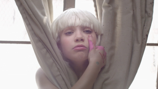 Woman white hair pink nails - fanny mcian free wallpaper