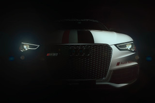 White car red white stripe 2 - a.d.m. cooper free wallpaper