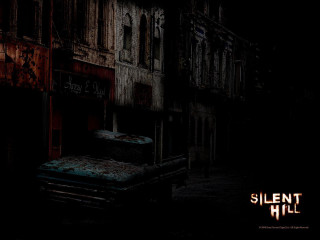 Dark street mattress silent hill - a dark street free wallpaper