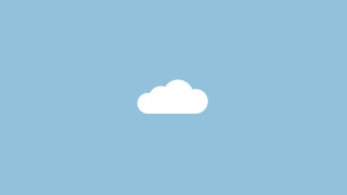 White cloud blue sky light - vector curve free wallpaper
