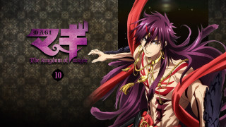 Anime character purple hair red - a red cape free wallpaper