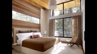 Bedroom bed chair window woods - modernism free wallpaper
