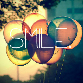 Balloons smile air tree colorful - a bunch of balloons free wallpaper