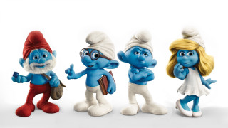 Cartoon characters group standing white - a group of cartoon characters free wallpaper