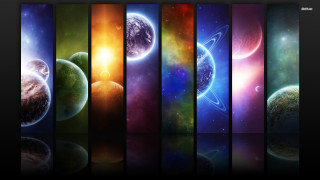 Planets color size series images - a sery of images free wallpaper