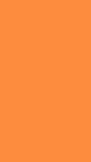 Bright orange background white border - a minimalist painting free wallpaper