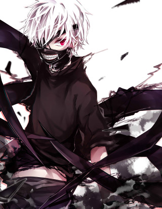 White hair black clothes black - black clothes free wallpaper